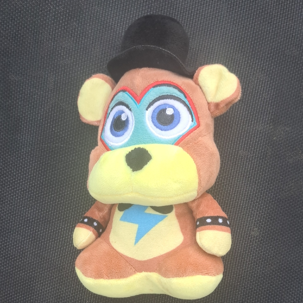 FNAF Five Nights At Freddy's Security Breach Glamrock Freddy Stuffed Plush Toy